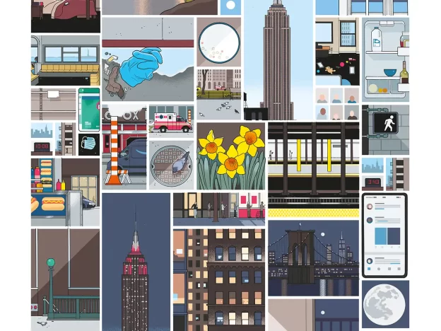 Serigrafia New York di Chris Ware