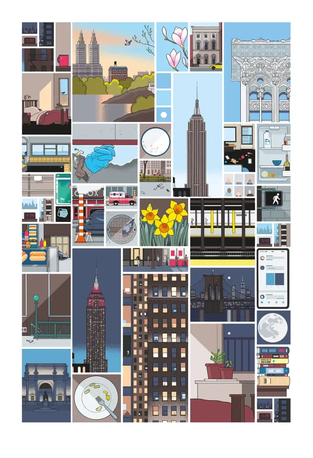 Serigrafia New York di Chris Ware